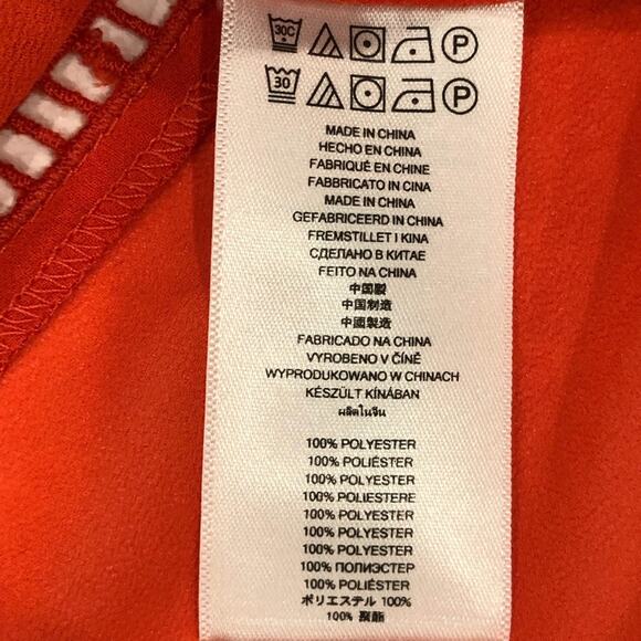 Michael Michael Kors Orange Career Blouse Size XS - Picture 4 of 5